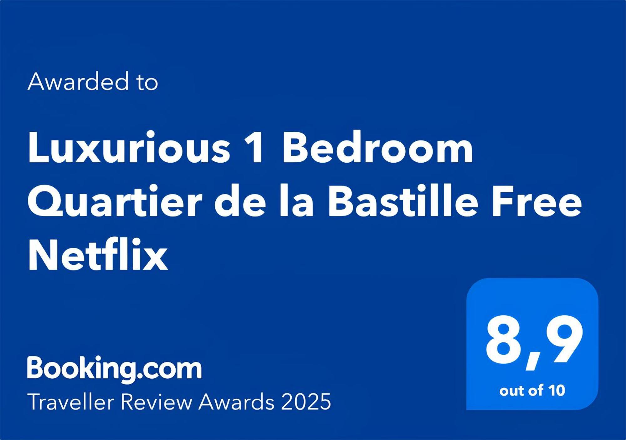 Luxurious 1 Bedroom Quartier De La Bastille Free Netflix パリ エクステリア 写真
